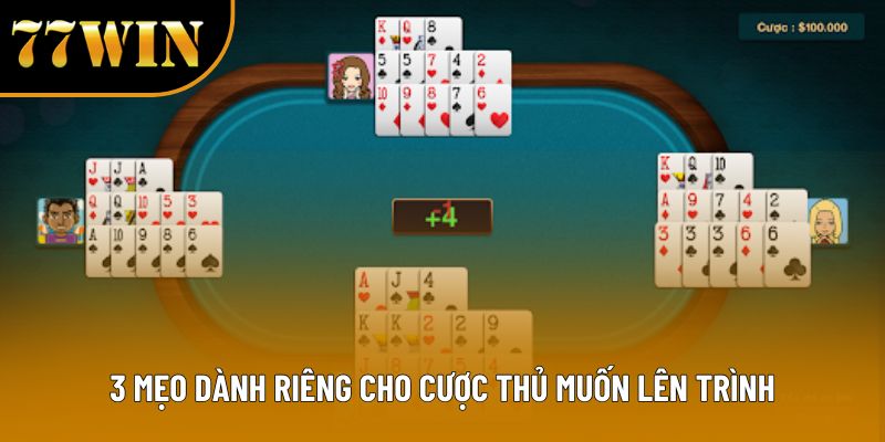3 mẹo dành riêng cho cược thủ muốn lên trình