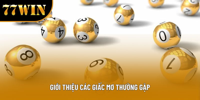 Giới thiệu các giấc mơ thường gặp